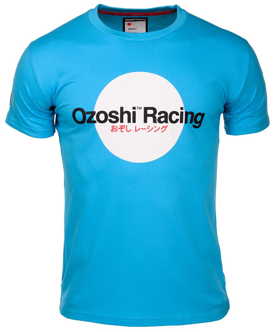 Ozoshi tričko pánske Yoshito modrý O20TSRACE005
