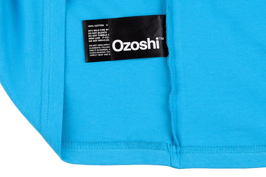 Ozoshi tričko pánske Yoshito modrý O20TSRACE005