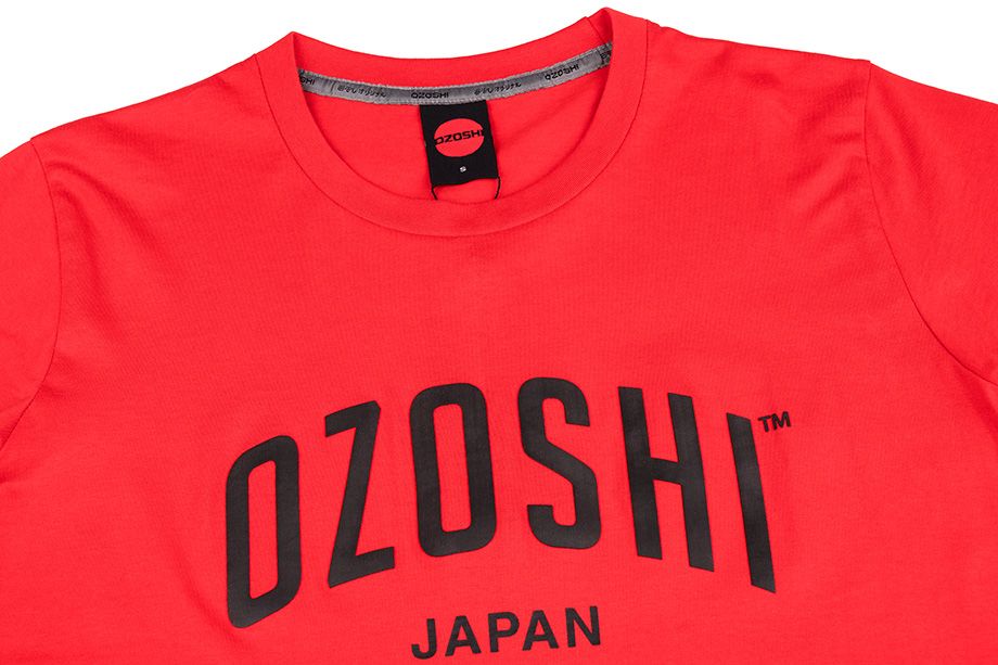 Ozoshi tričko pánske Atsumi červený TSH O20TS007