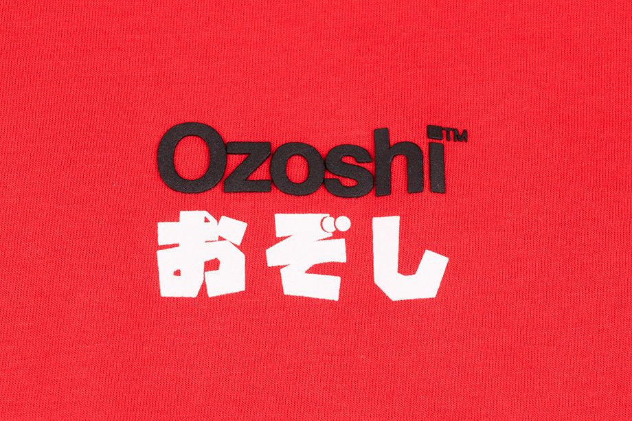 Ozoshi tričko pánske Isao červený TSH O20TS005