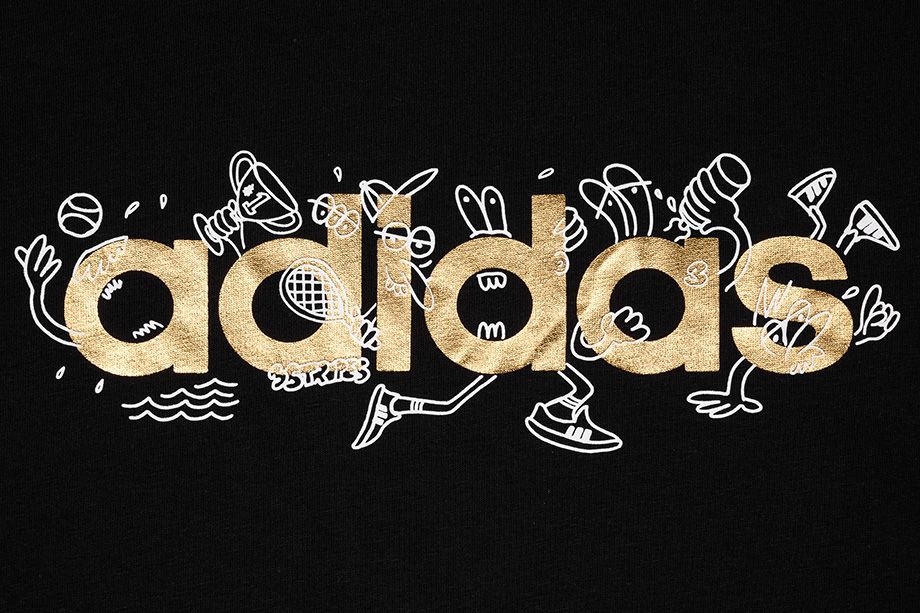 adidas pánske tričko Doodle Foil Grap GS6262