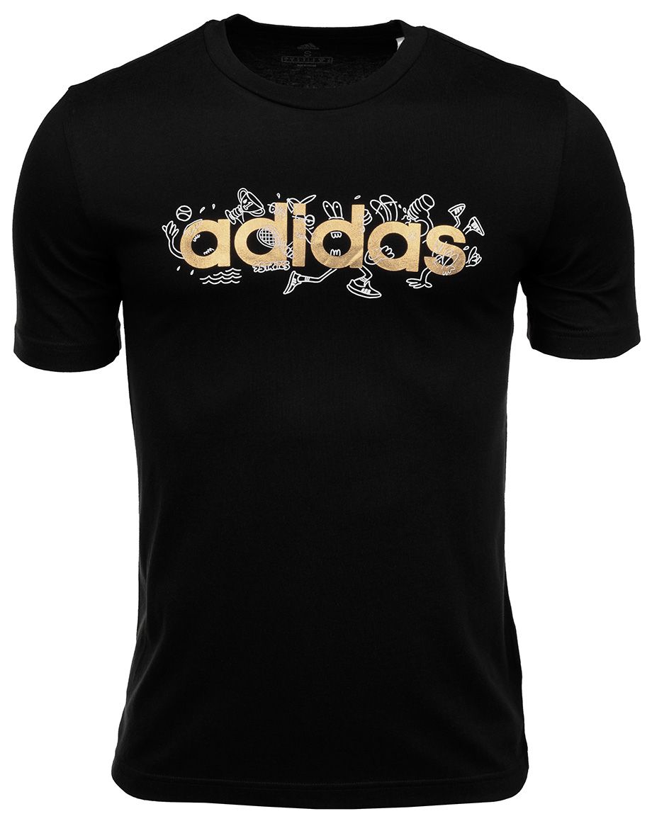 adidas pánske tričko Doodle Foil Grap GS6262