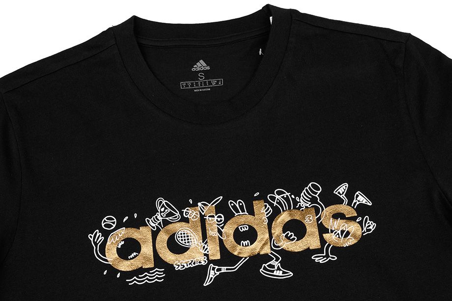 adidas pánske tričko Doodle Foil Grap GS6262