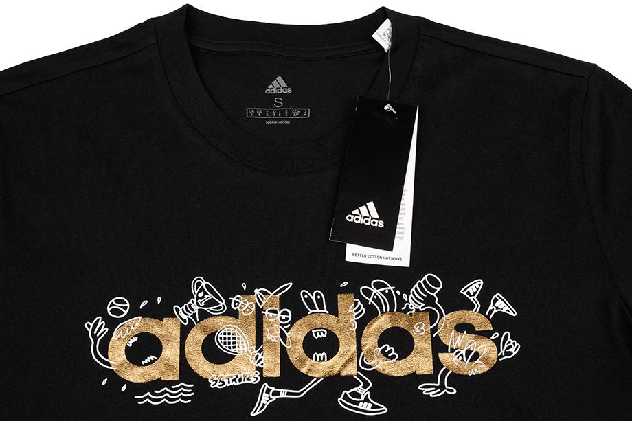 adidas pánske tričko Doodle Foil Grap GS6262