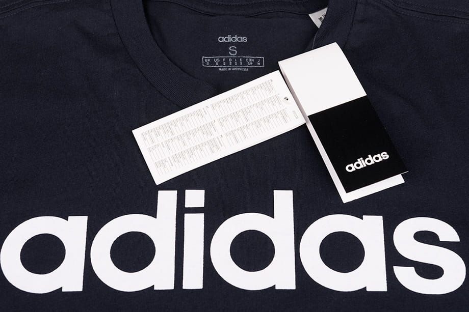 adidas Tričko Pánske Essentials Linear Slim Tee GL0057