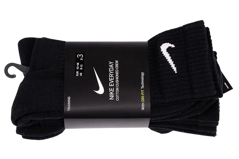 Nike Ponožky Everyday Cushioned Crew 3PACK SX7664 010