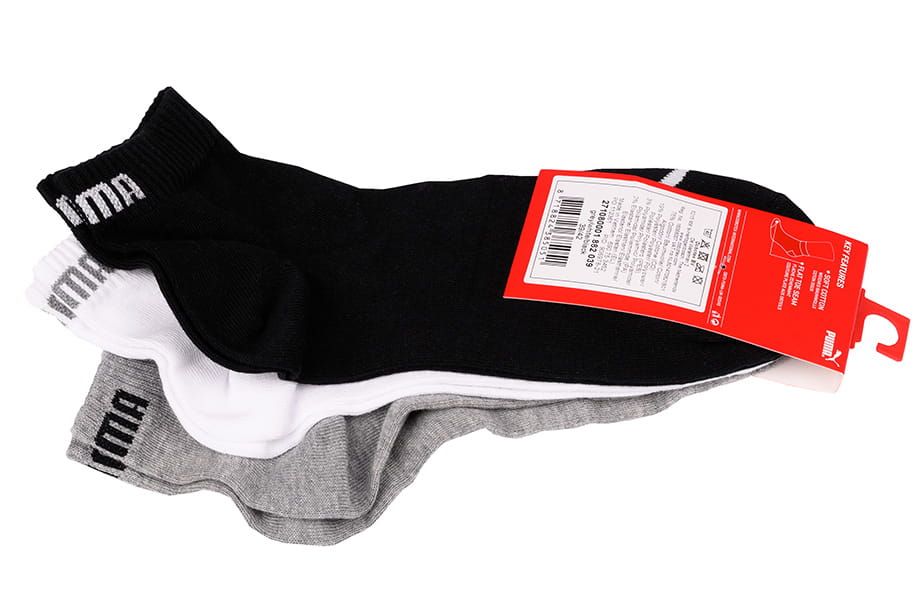 PUMA Ponožky Quarter Plain 3-PACK 271080001 882