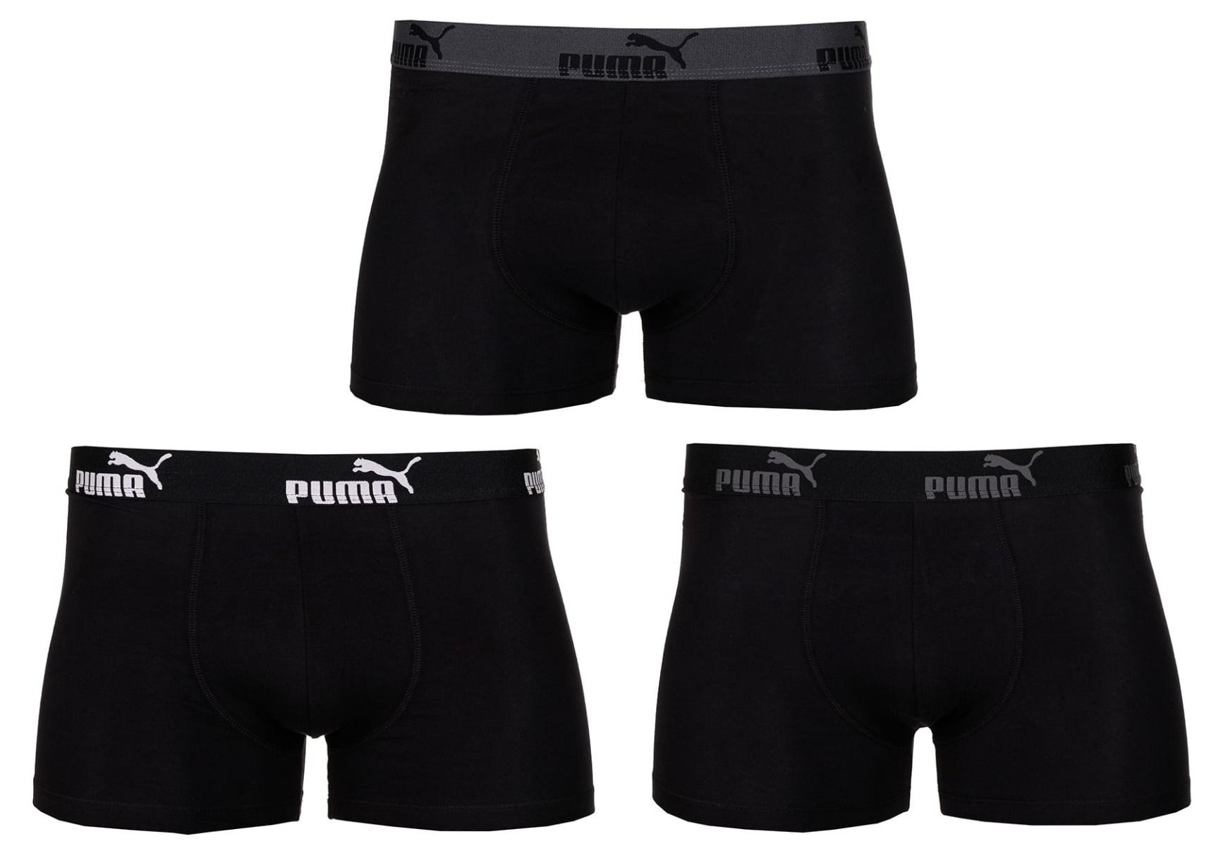 PUMA Pánske boxerky Basic Number 1 Boxer 3Pak 681005001 282