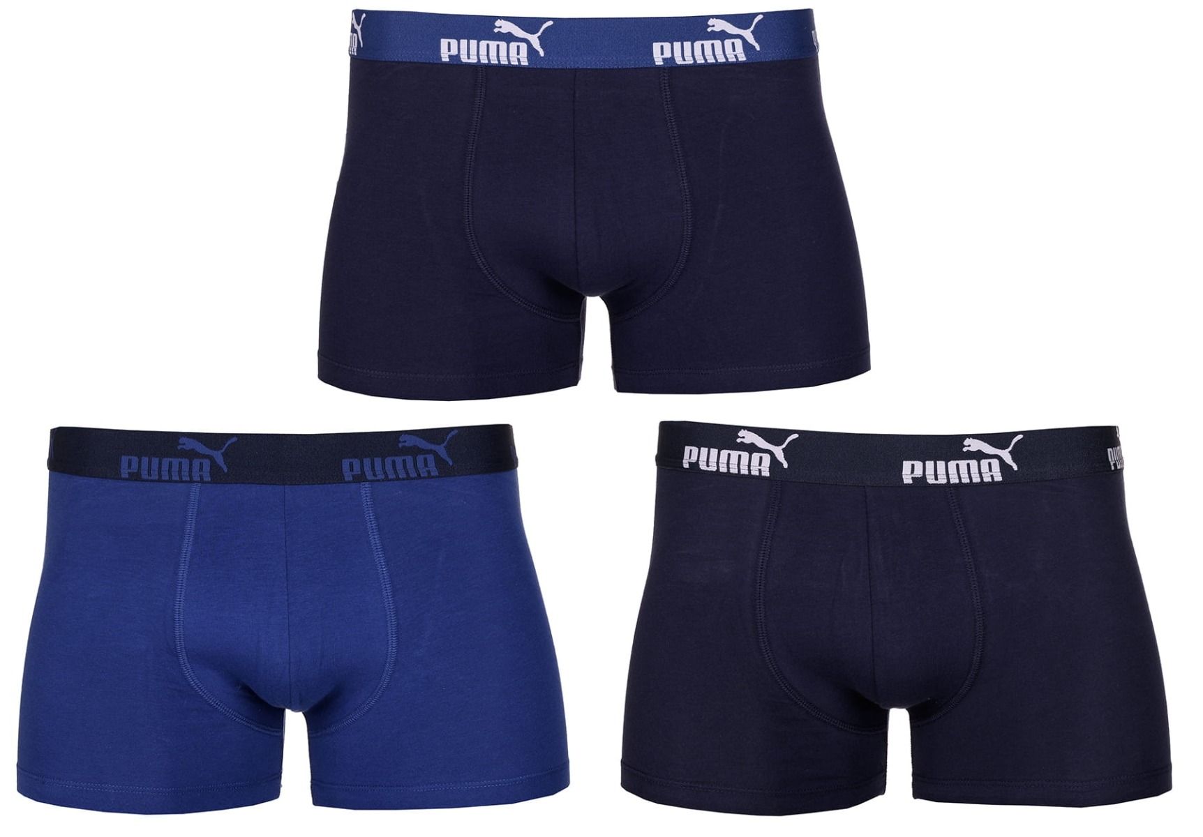 PUMA Pánske boxerky Basic Number 1 Boxer 3Pak 681005001 609