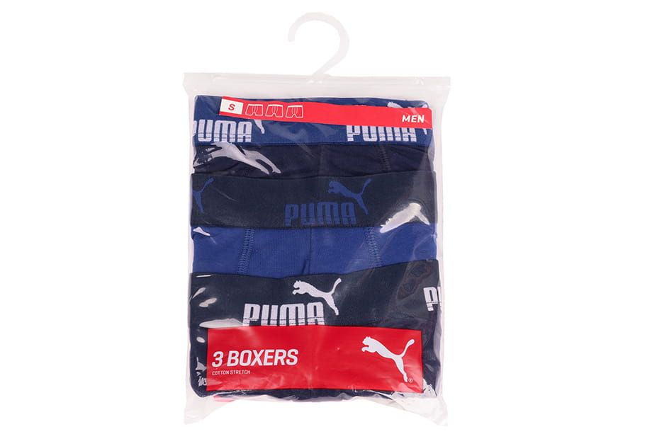PUMA Pánske boxerky Basic Number 1 Boxer 3Pak 681005001 609