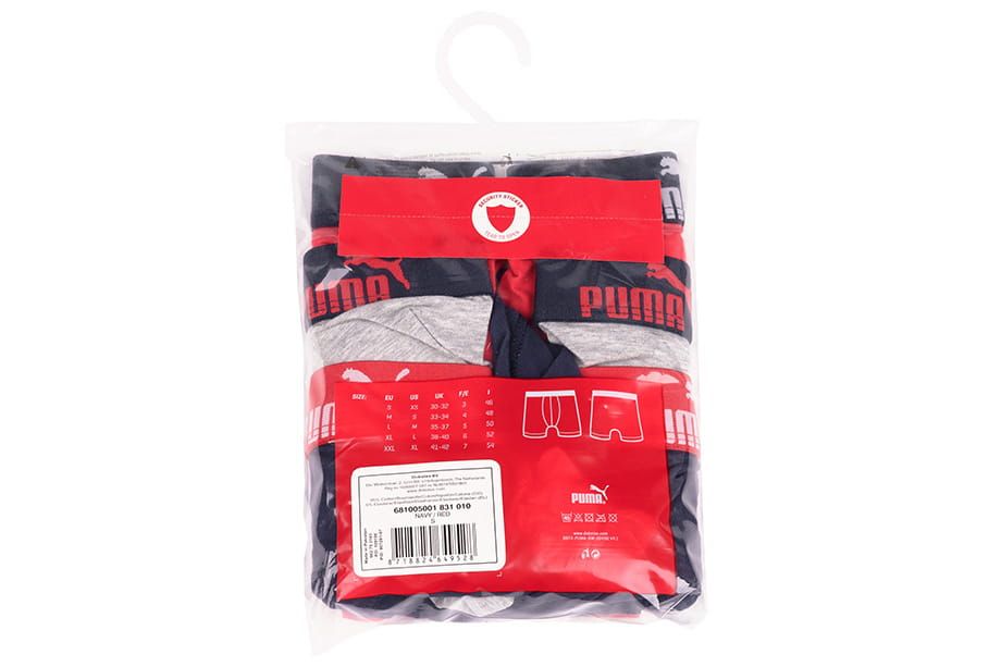 PUMA Pánske boxerky Basic Number 1 Boxer 3Pak 681005001 831