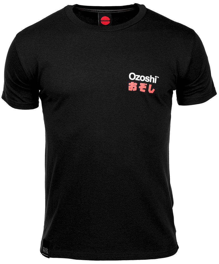 Ozoshi tričko pánske Isao čierny TSH O20TS005