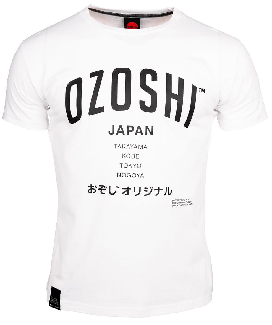 Ozoshi tričko pánske Atsumi biely TSH O20TS007