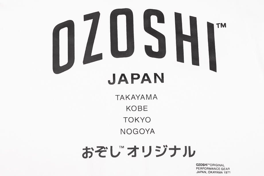 Ozoshi tričko pánske Atsumi biely TSH O20TS007