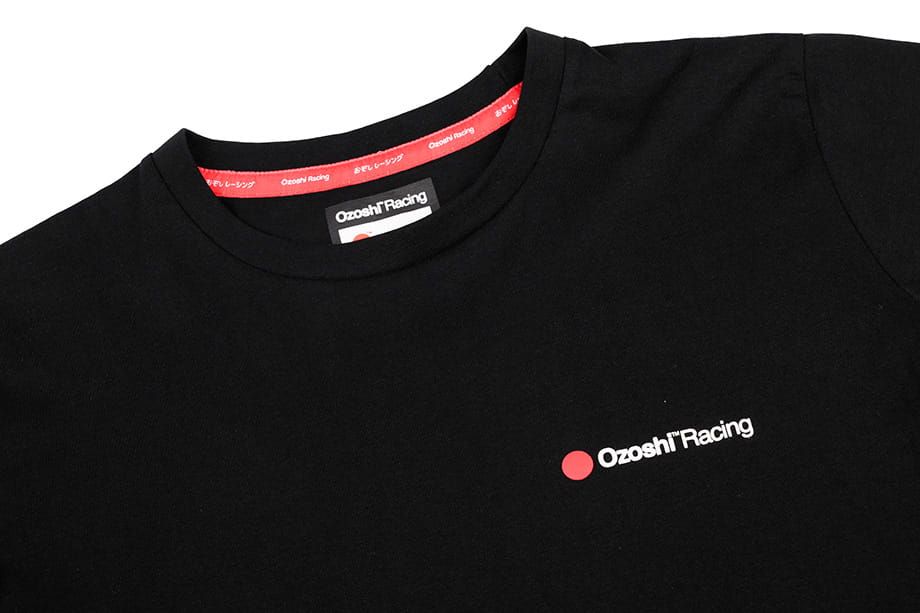 Ozoshi tričko pánske Hiroki čierny O20TSBR004
