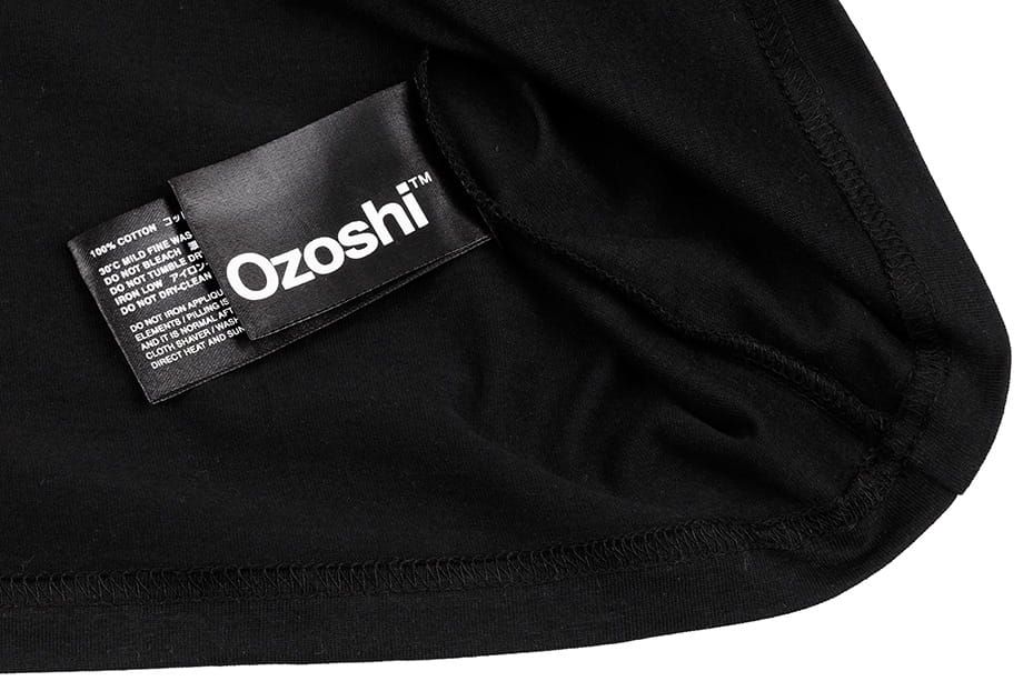 Ozoshi tričko pánske Hiroki čierny O20TSBR004