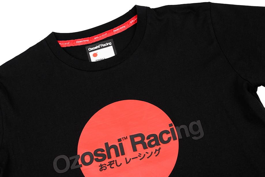 Ozoshi tričko pánske Yoshito čierny O20TSRACE005
