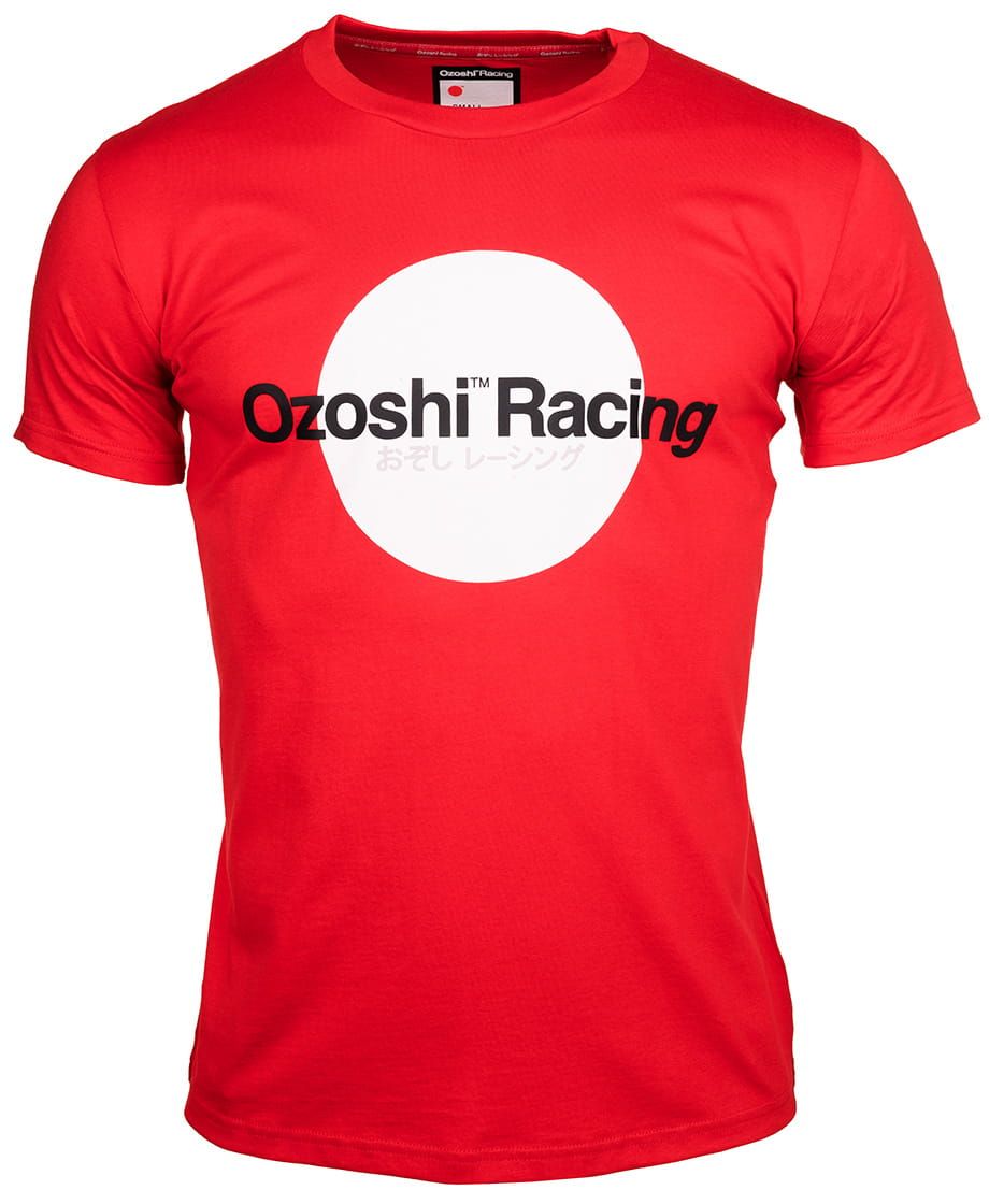 Ozoshi tričko pánske Yoshito červený O20TSRACE005