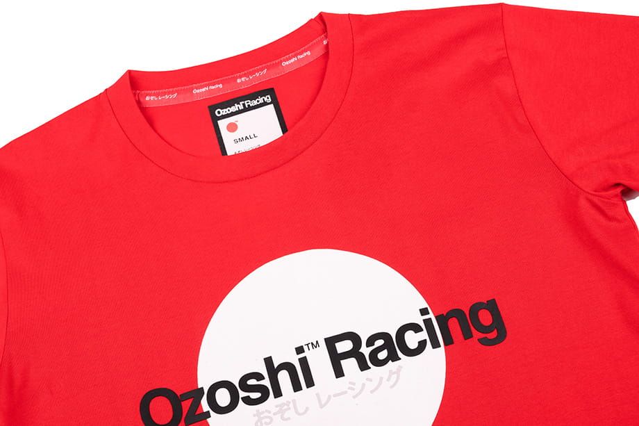 Ozoshi tričko pánske Yoshito červený O20TSRACE005