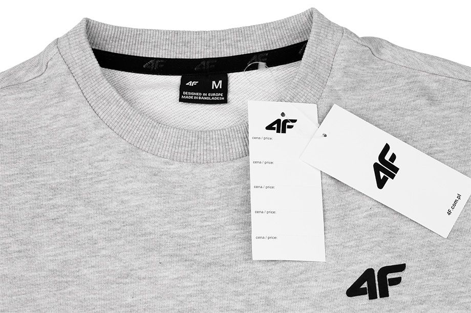 4F Pánska Mikina Crew Neck NOSH4 BLM001 27M