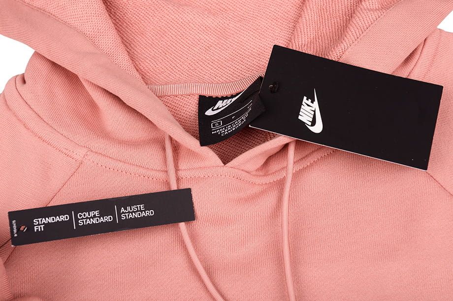 Nike Dámska Mikina W Swoosh Hoodie Crop FT BQ9754 605