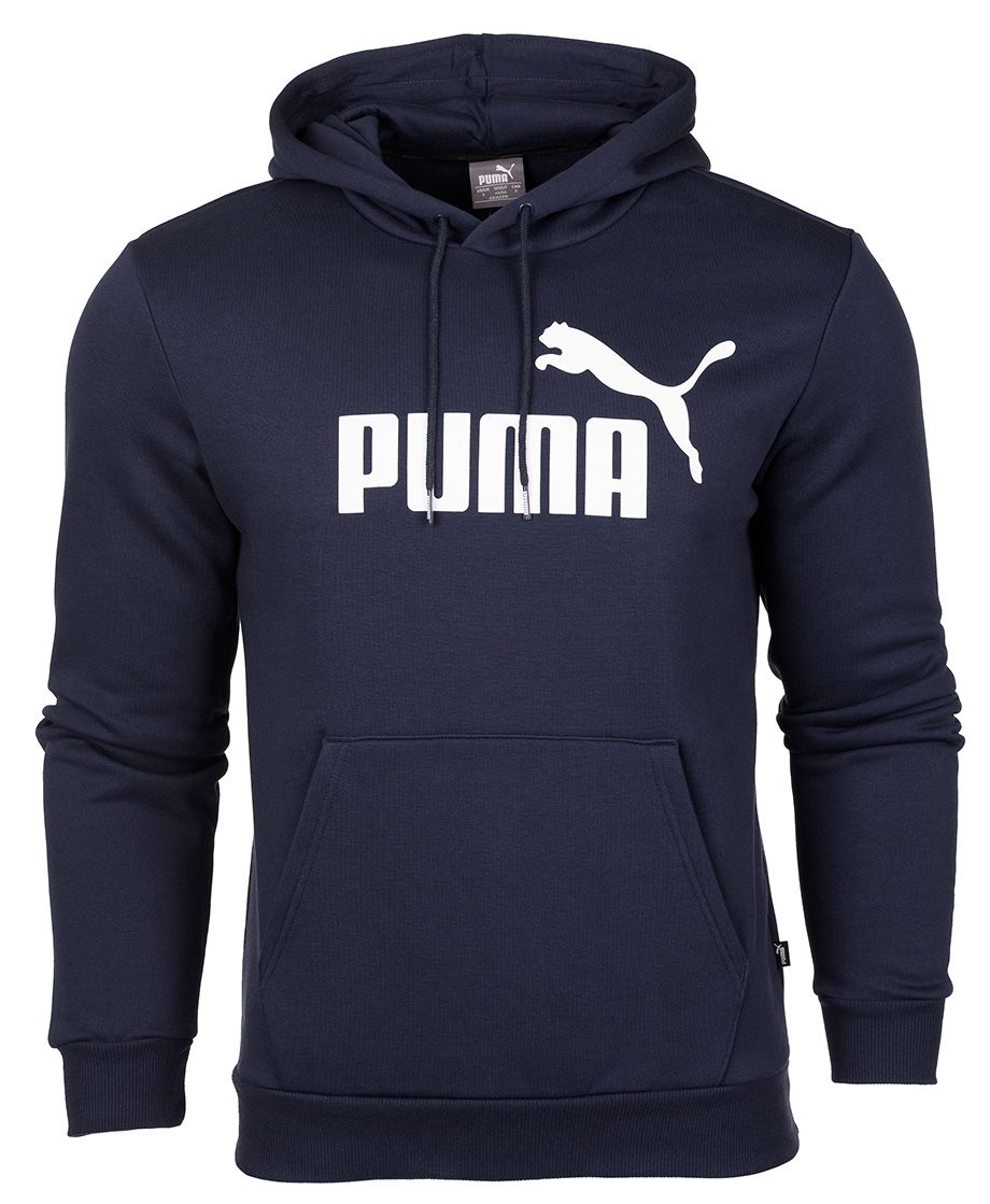 PUMA Pánské Mikina Essentials Hoody Fleece Big Logo 851743 06