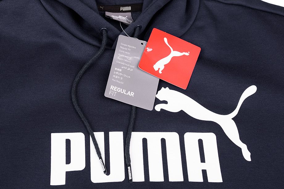 PUMA Pánské Mikina Essentials Hoody Fleece Big Logo 851743 06