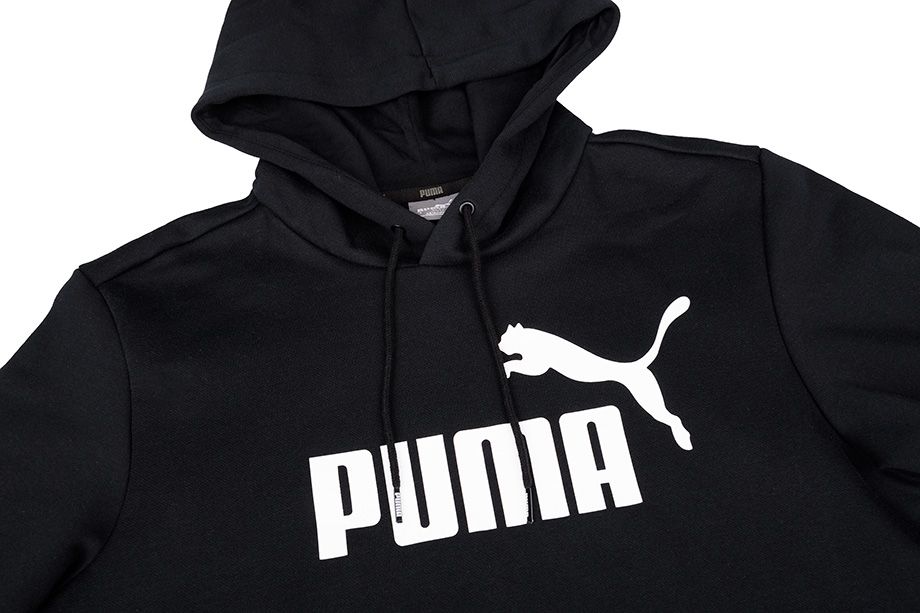 PUMA Pánská Mikina Essentials Hoody Fleece Big Logo 851743 01