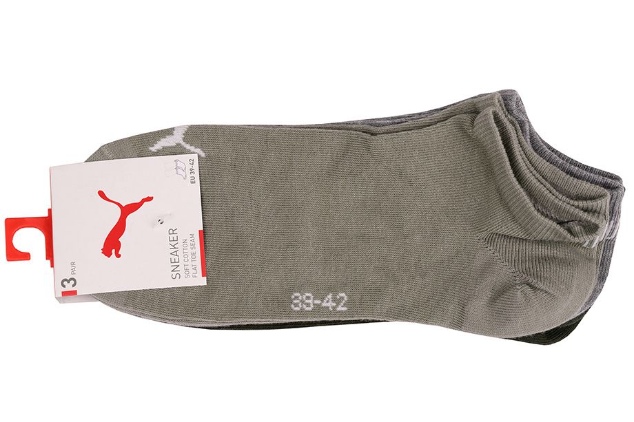 Puma Ponožky Unisex Sneaker Plain 3Pack 906807 56