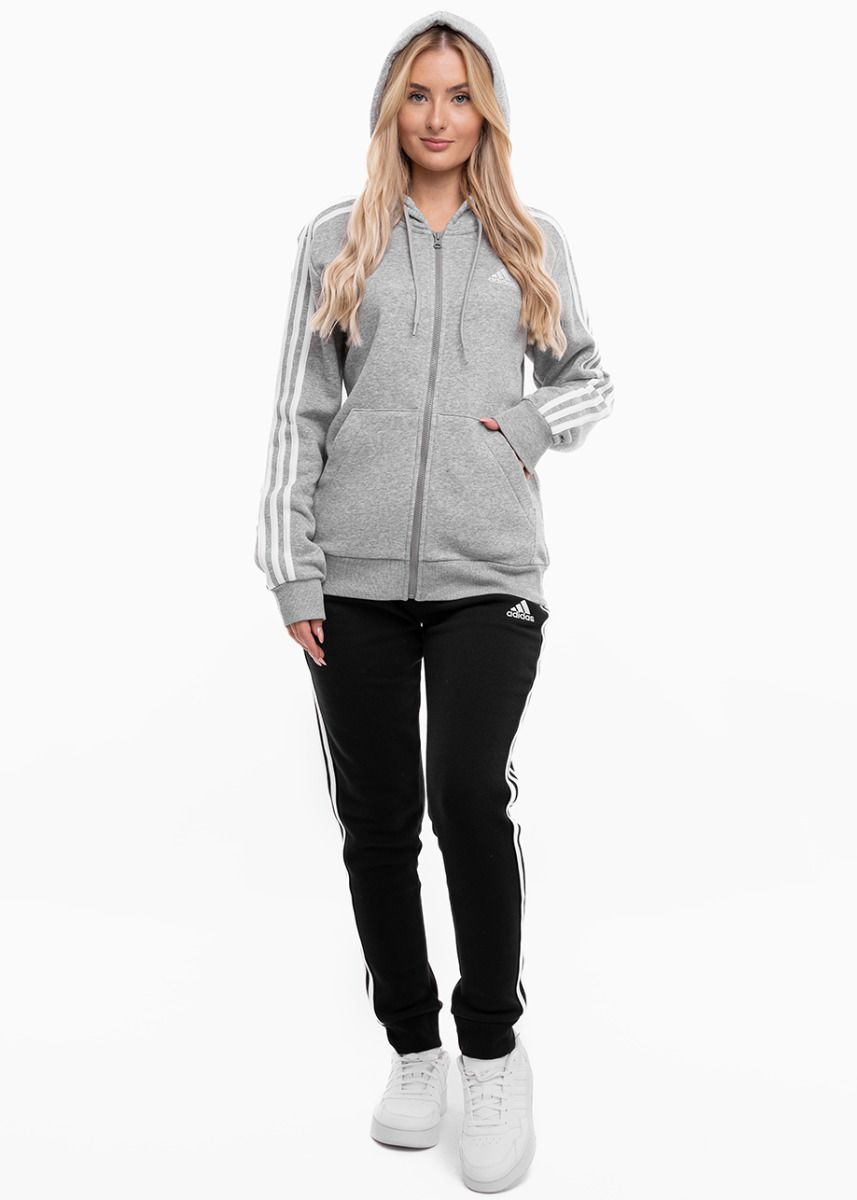 adidas Dámska tepláková súprava Essentials 3-Stripes Full-Zip Fleece IM0236/HZ5753