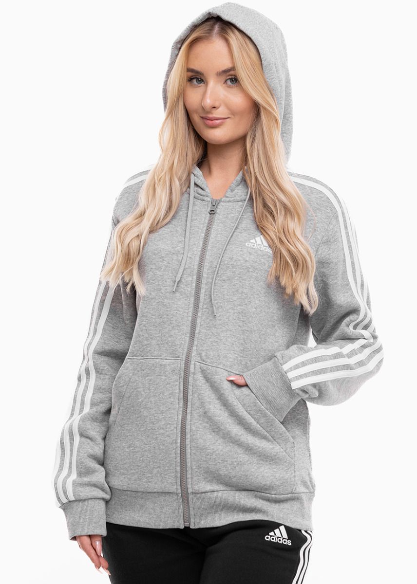 adidas Dámska tepláková súprava Essentials 3-Stripes Full-Zip Fleece IM0236/HZ5753