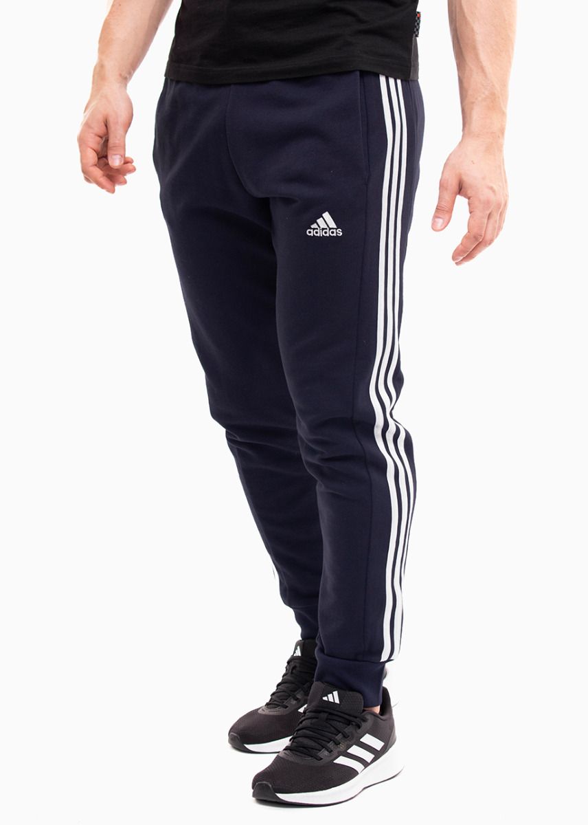 adidas Pánske tepláky Essentials French Terry Tapered Cuff 3-Stripes IC9406