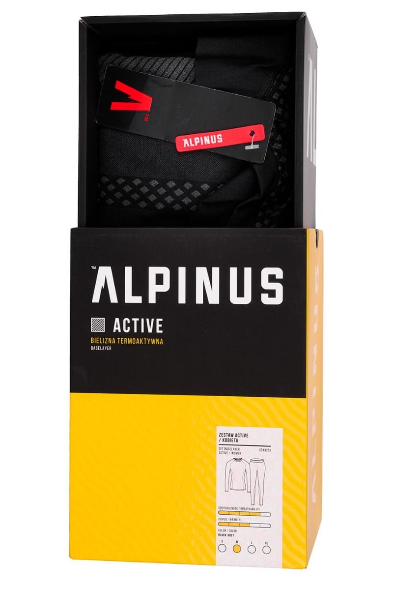 Alpinus Termoaktívne spodné prádlo pre ženy Active Base Layer Set GT43253