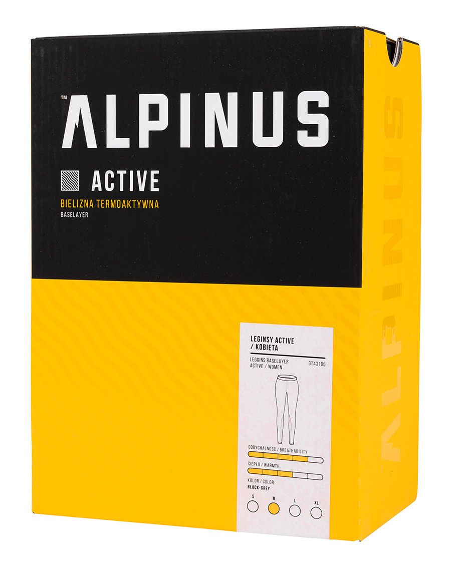 Alpinus Termoaktívne dámske nohavice Active Base Layer GT43185