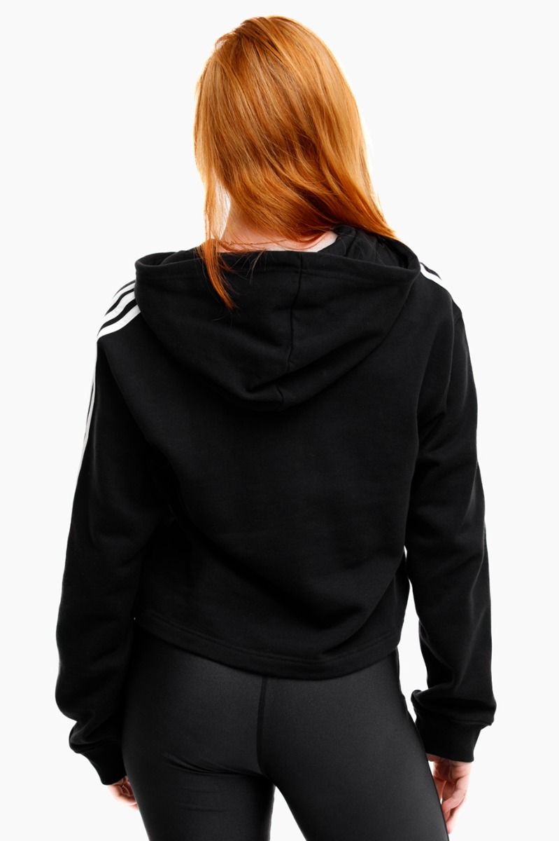 adidas Dámska mikina Essentials 3-Stripes French Terry Crop Hoodie IC8767