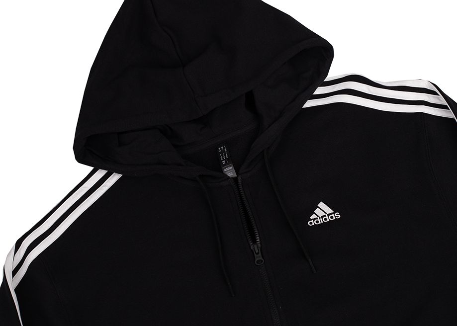 adidas Dámska mikina Essentials 3-Stripes FT Oversized Full-Zip Hoodie IC8782