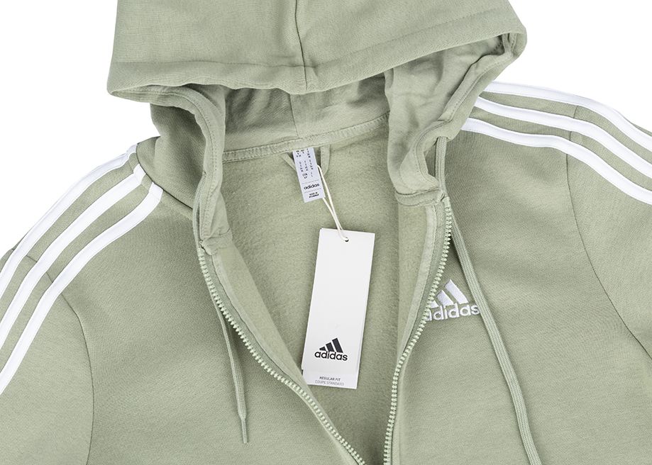 adidas Dámska mikina Essentials FL 3S Full-Zip Hoodie JP2352