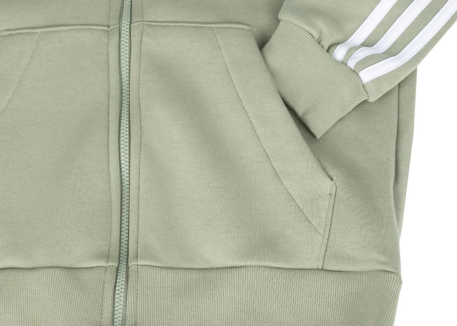 adidas Dámska mikina Essentials FL 3S Full-Zip Hoodie JP2352