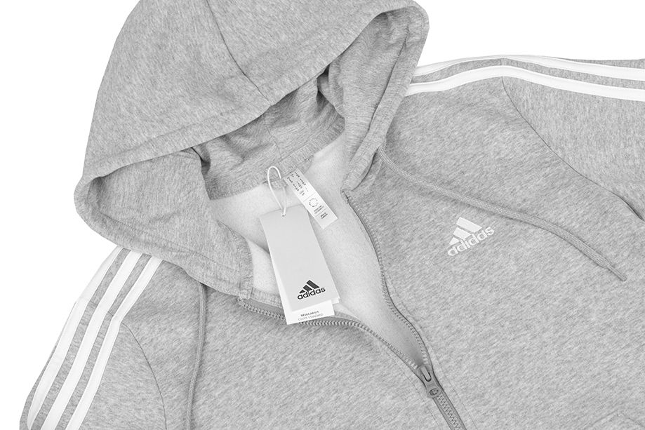 adidas Dámska mikina Essentials FL 3S Full-Zip Hoodie IM0236 adidas Dámska mikina Essentials FL 3S Full-Zip Hoodie IM0236