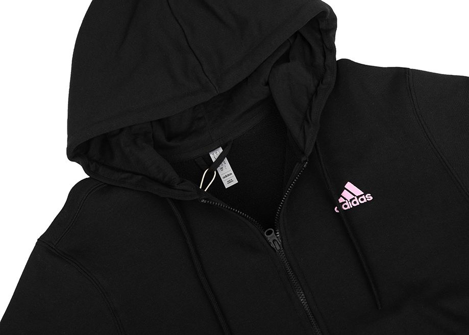 adidas Dámska mikina Essentials Linear Full-Zip French Terry Hoodie IS2072 adidas Dámska mikina Essentials Linear Full-Zip French Terry Hoodie IS2072