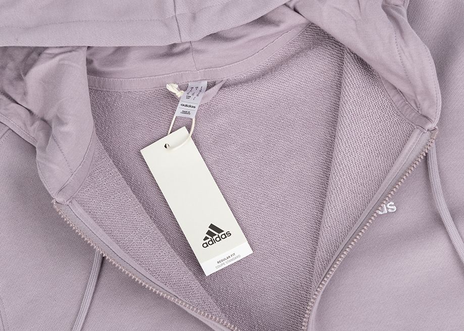 adidas Dámska mikina Essentials Linear Full-Zip French Terry Hoodie IS2073
