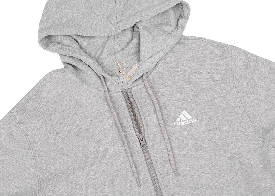 adidas Dámska mikina Essentials Linear Full-Zip French Terry Hoodie IC6866