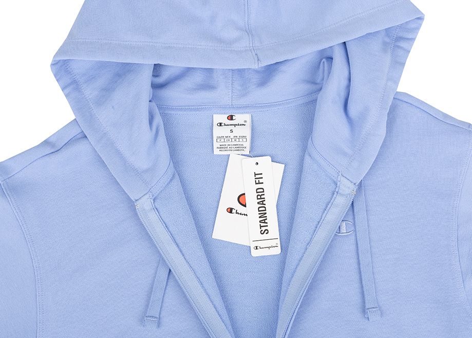 Champion Dámska mikina Full Zip Hoodie Sweatshirt 117787 BS186 Champion Dámska mikina Full Zip Hoodie Sweatshirt 117787 BS186
