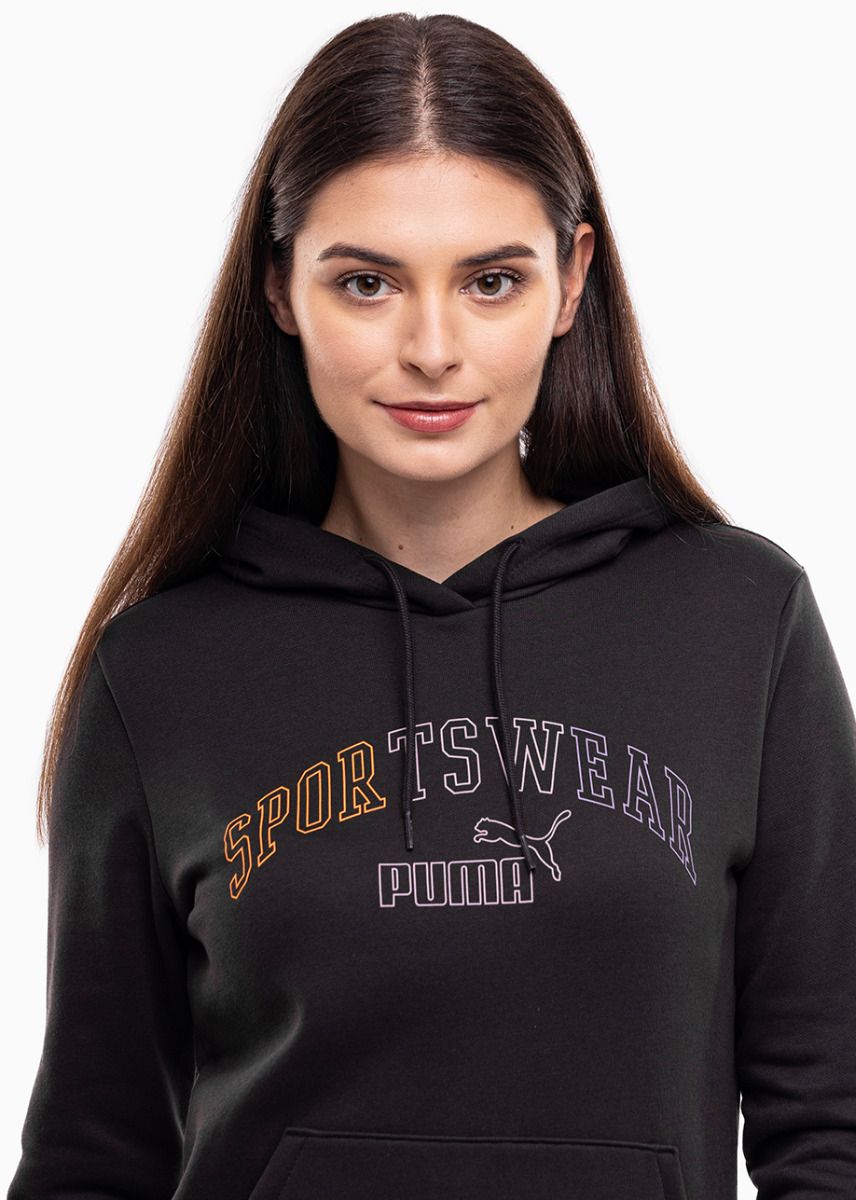 PUMA Dámska mikina Ess+ Logo LAB Hoodie FL 682987 01