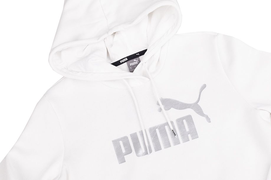 PUMA Dámska mikina ESS+ Metallic Logo Hoodie FL 849958 02 PUMA Dámska mikina ESS+ Metallic Logo Hoodie FL 849958 02
