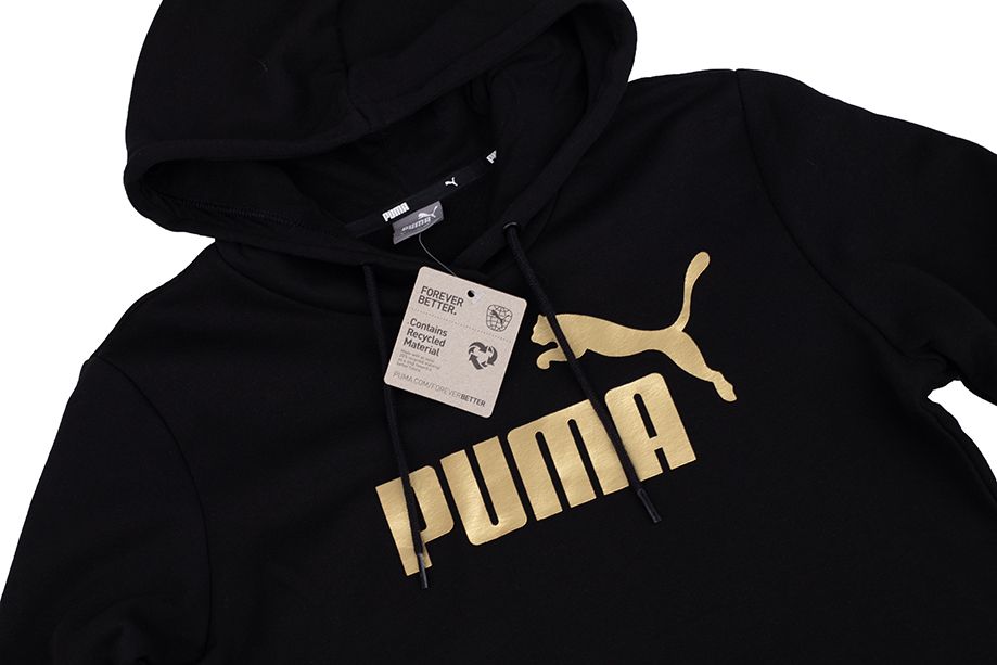 PUMA Dámska mikina ESS+ Metallic Logo Hoodie FL 849958 01 PUMA Dámska mikina ESS+ Metallic Logo Hoodie FL 849958 01