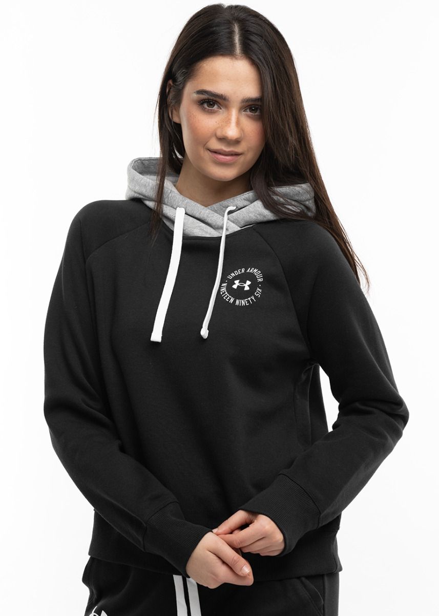 Under Armour Dámska mikina Rival Fleece CB Hoodie 1373031 001