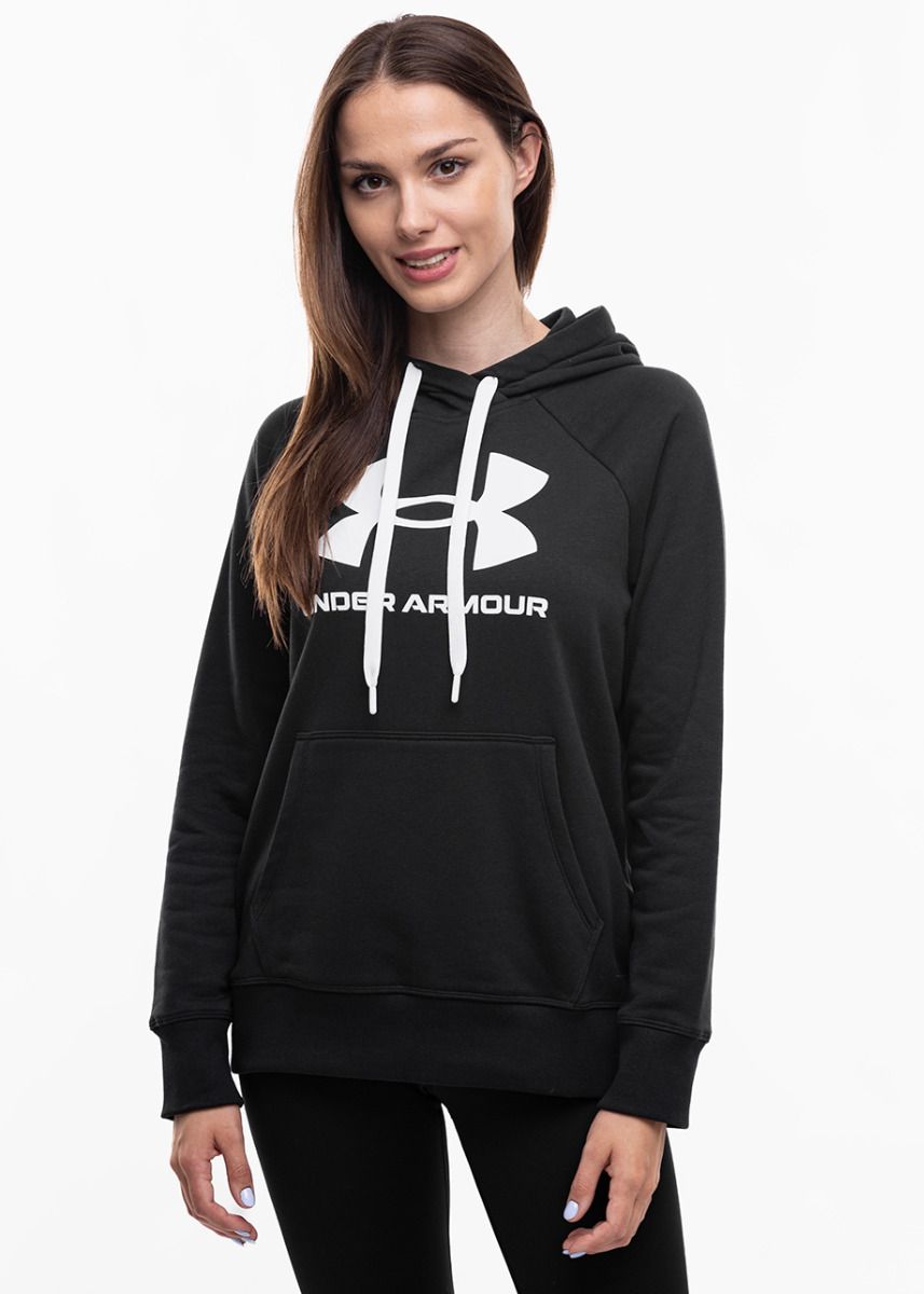 Under Armour Mikina Dámska Rival Fleece Logo Hoodie 1356318 001