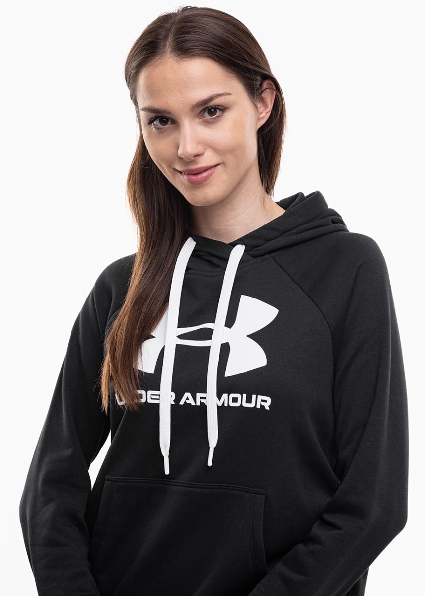 Under Armour Mikina Dámska Rival Fleece Logo Hoodie 1356318 001