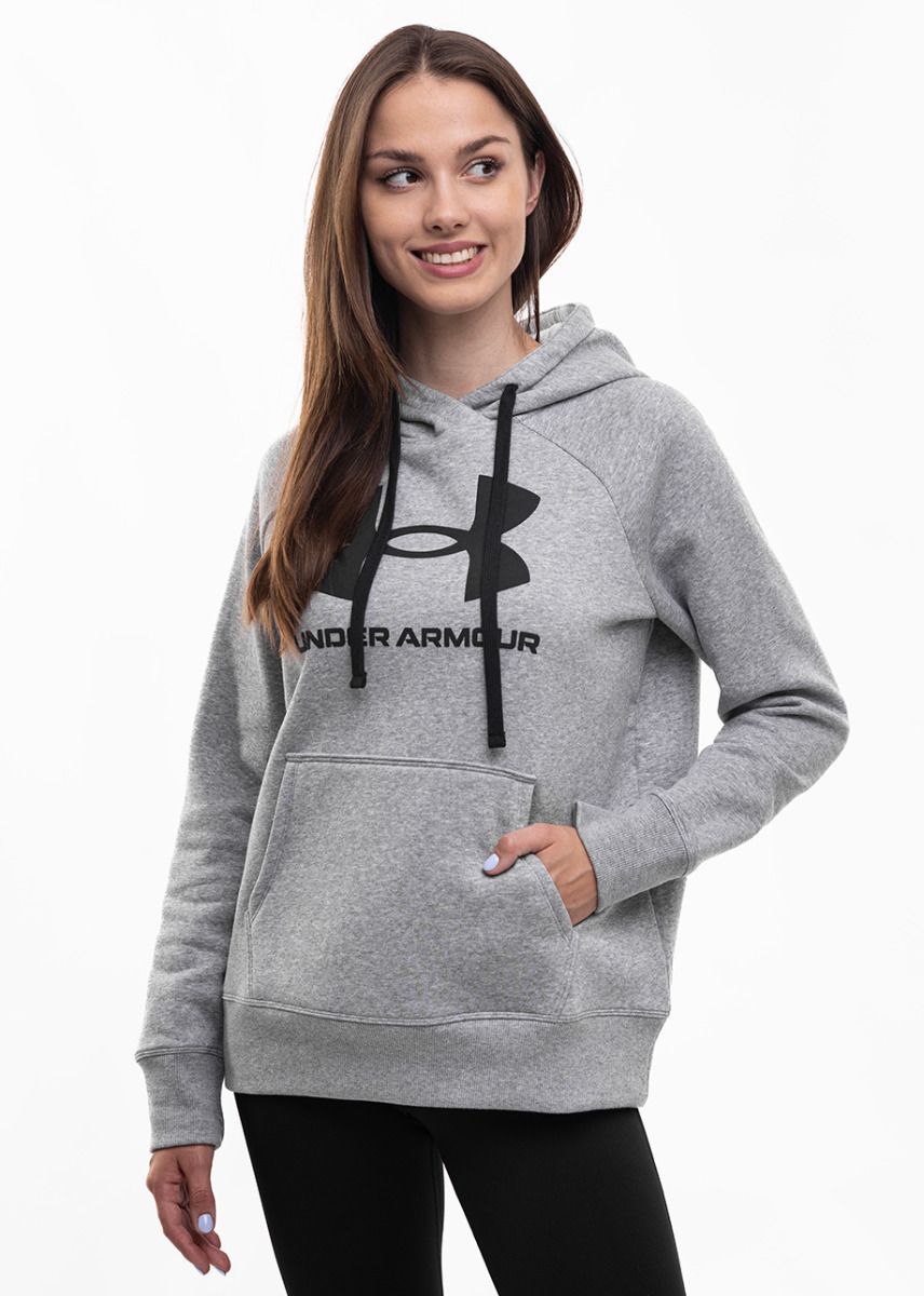 Under Armour Mikina Dámska Rival Fleece Logo Hoodie 1356318 035